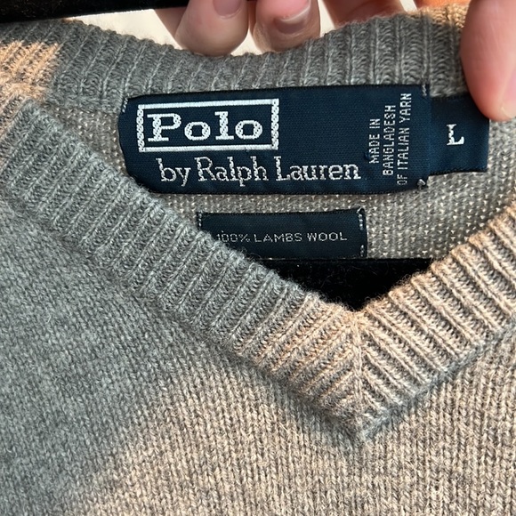 Ralph Lauren Oversized 100% lambswool Sweater (Men’s Size L) - Picture 2 of 2
